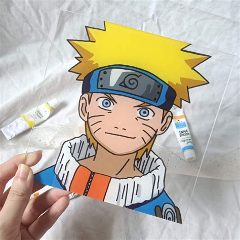 Naruto Acrylic Glass Painting Anime Art In 2021 Anime Art Anime