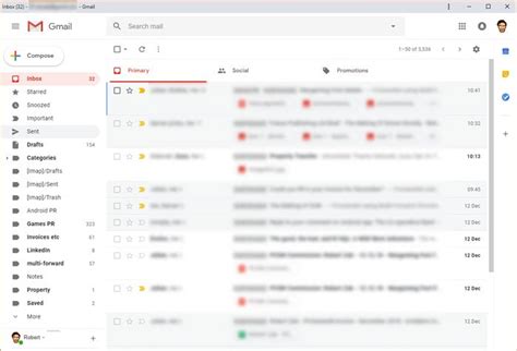 Separación Inicial Edición Gmail Ordenador Auditoría Bostezando Mirilla