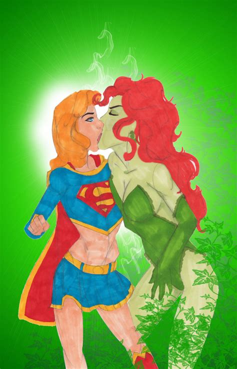 Supergirl First Kiss By Mur2008 On Deviantart