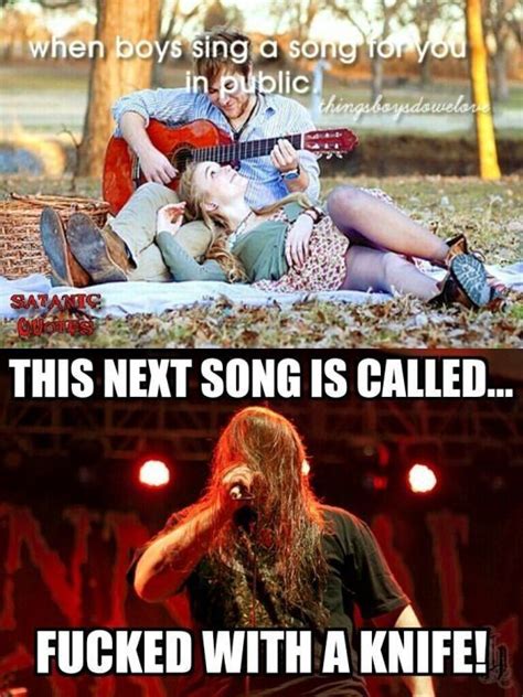 Metalhead Musician Humor Funny Memes Metal Meme