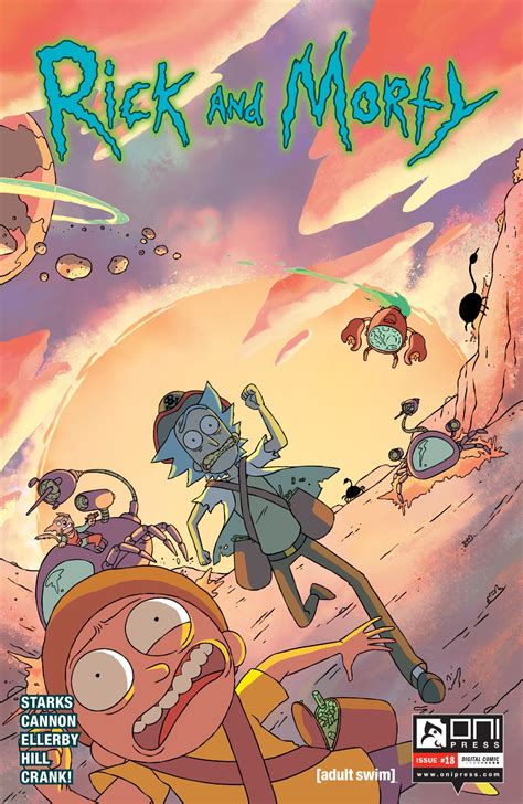 Comics Review Rick And Morty 18 Bubbleblabber