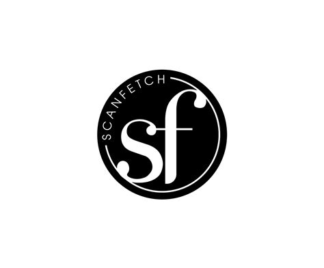 Upmarket Serious Clothing Logo Design For SF As The Logo ScanFetch Name Of The Brand By