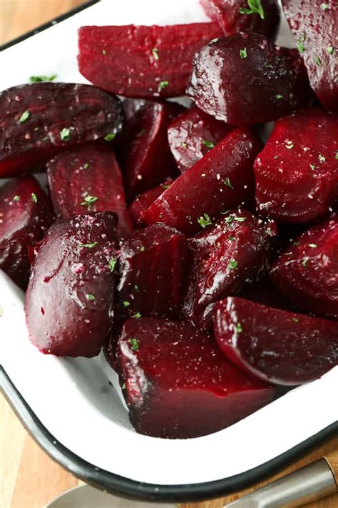 These Oven Roasted Beets Are My Favorite They Are Uber Flavroful Simple And So Colorful And