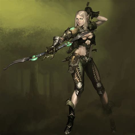 Elven Archer By Reaper78 On Deviantart