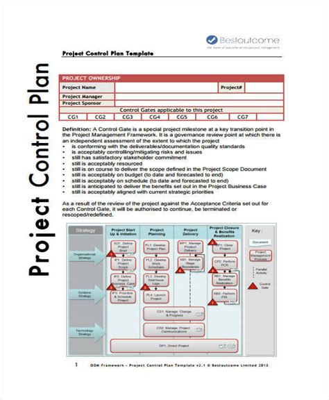 Free 10 Control Plan Samples And Templates In Pdf