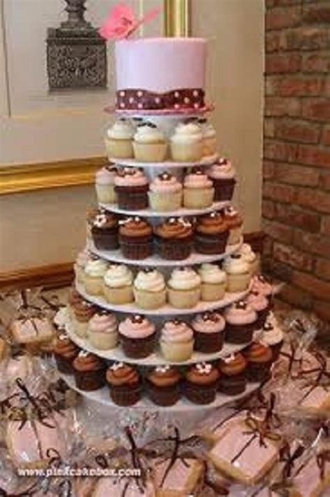 5 Tier White Round Wedding Acrylic Cupcake Stand Tree