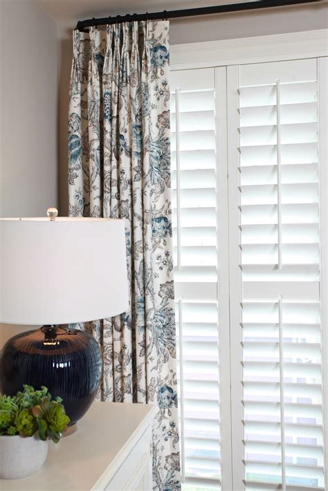 Plantation Blinds With Curtains Blindszb