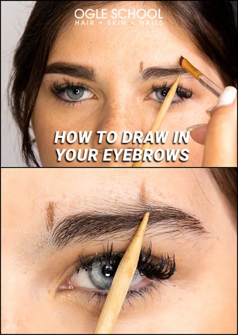 How To Draw In Your Eyebrows With Fool Proof Guides Cosmetology