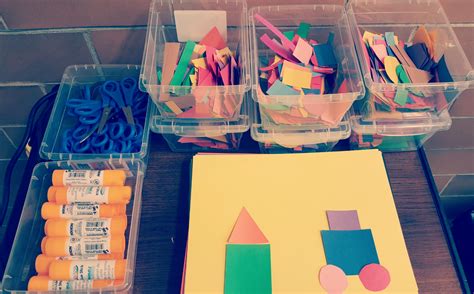 Art Project For Kids Shape Art Hands On Teaching Ideas