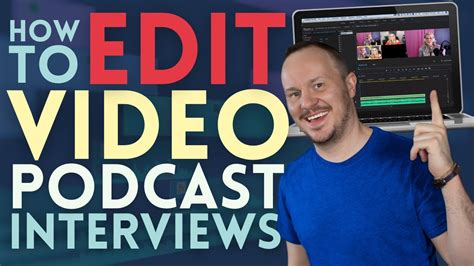 How To Edit A Video Podcast Interview Complete Tutorial Start To