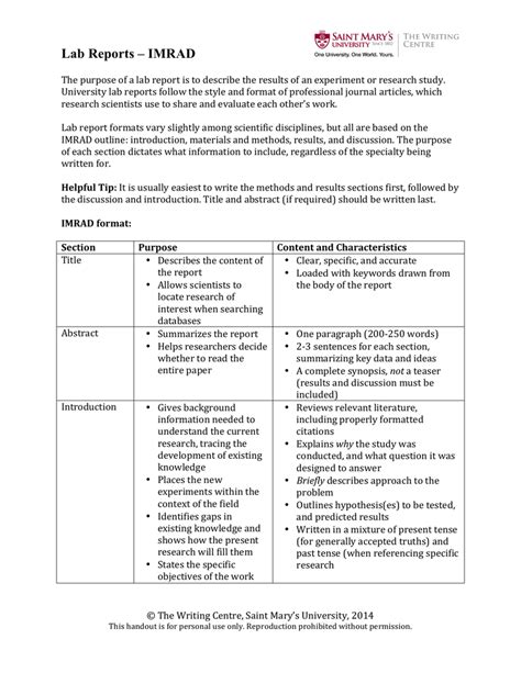 imrad introduction examples set  scientific sections yayastoryboard