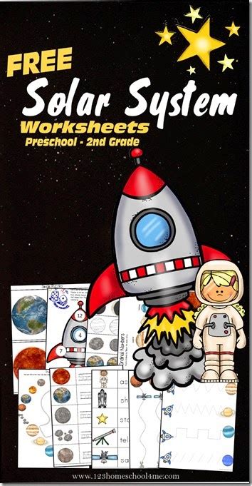Free Solar System Worksheets Educational Freebies