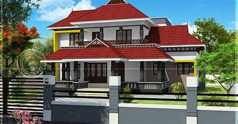 4 Bedroom Attached Kerala House Elevation Kerala Home Design And