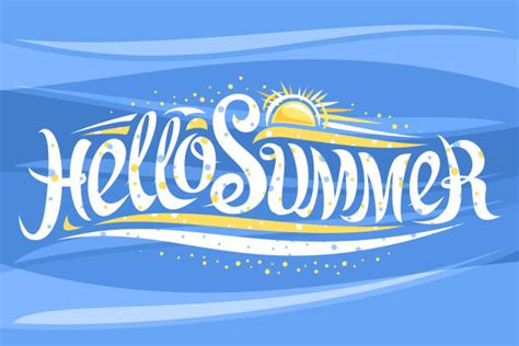 Summer Headline Illustrations Royalty Free Vector Graphics And Clip Art
