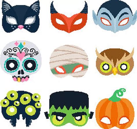 Tuto Halloween Deco Facile Masque Qui Fait Peur - Fabriquer Soi Meme Son Masque Gratuit | Blaguesko
