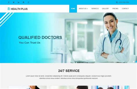 26 Latest Free Medical Website Templates 2020 Webthemez