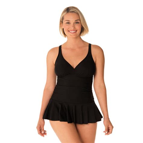 Skirted Plus Size One Piece Swimsuit From Penbrooke Summer Fashion Swimsuits Just For Us