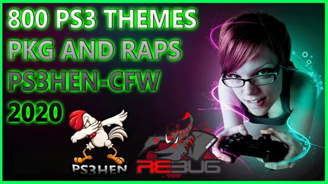 800 Ps3 Themes Pkgraps Ps3hencfw 2020 Youtube