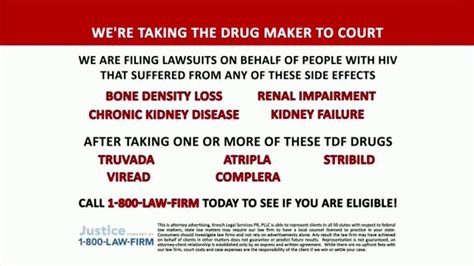 1 800 Law Firm Tv Spot Tdf Drugs Ispottv