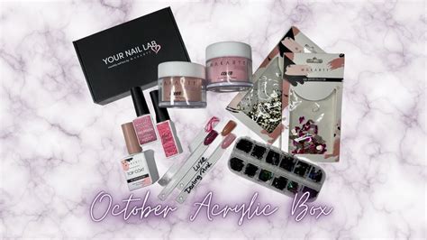 Unboxing Your Nail Lab October Box By Makartt Bonus Last Boxycharm