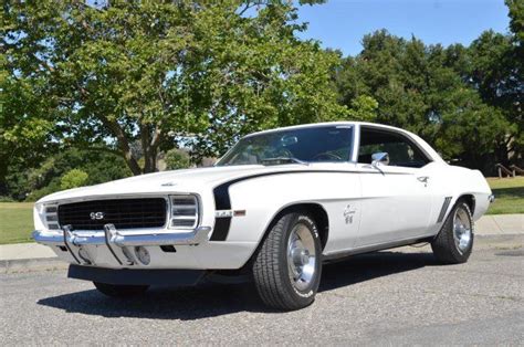 1969 Chevrolet Camaro Rs Ss Rs Ss Dover White Automatic 61751 Miles For