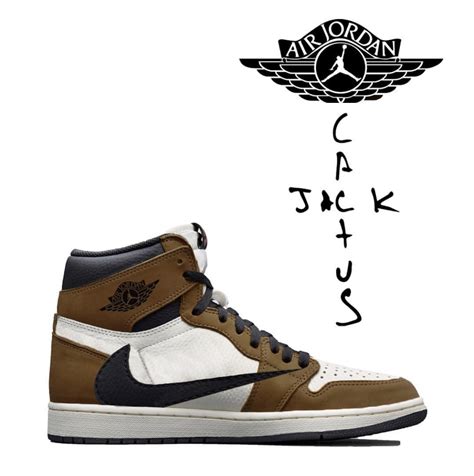 【2019年4月】travis Scott × Nike Air Jordan 1 High Og Cactus Jack