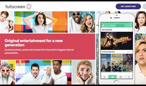 Fullscreens Svod Service Is Live And Wants To Be Mtv For The Social