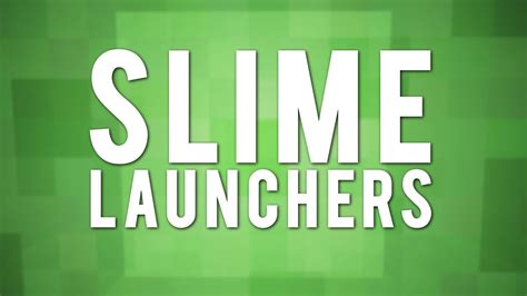 Quick And Easy Slime Block Launchers Youtube
