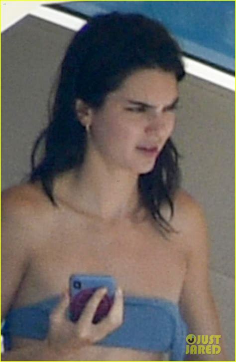 Full Sized Photo Of Kendall Jenner Bares Her Bikini Body In Corsica Kendall Jenner Dons