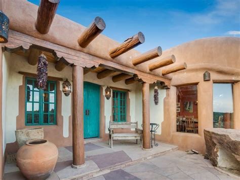 42 San Sebastian Rd Santa Fe Nm 87505 Santa Fe Style Homes Exterior