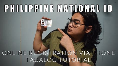 Philippine National Id Step By Step 1 Online Registration Register