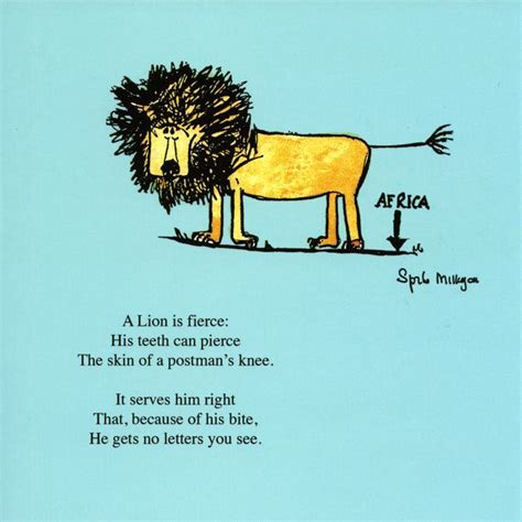 Animal Poems Spike Milligan Kids Poems