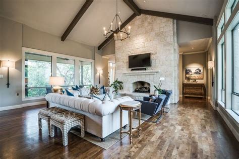 Austin Cream Limestone Traditional Living Room Living Room Home