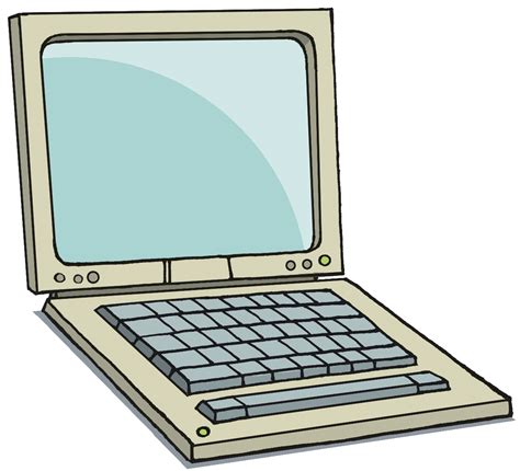 Blue Laptop Icon Clip Art At Clker Com Vector Clip Ar