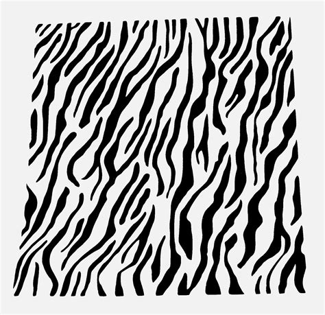 Zebra Stencil Animal Prints Lots Of Stripes Stencils Template
