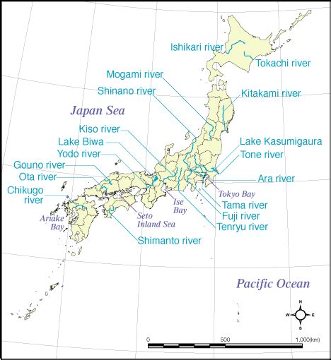 How to say river in japanese. State of water : Japan