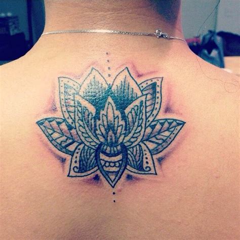 What i use is known as jagua gel and is from the jagua fruit. My lotus flower henna inspired tattoo | Henna inspired ...
