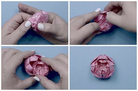 Easy Origami Lotus Instructions