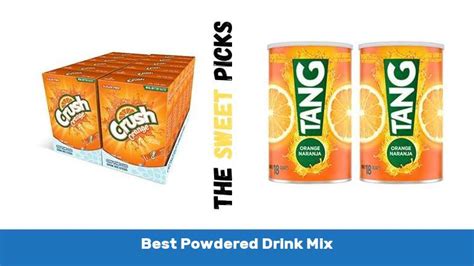 Best Powdered Drink Mix Expert Recommendation The Sweet Picks