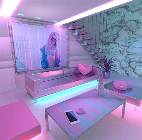 🖤 Lights Neon Aesthetic Bedroom 2021