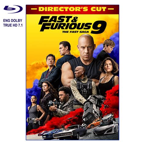 Bluray English Movie Director Cut Version Fast And Furious 9 The Fast Saga