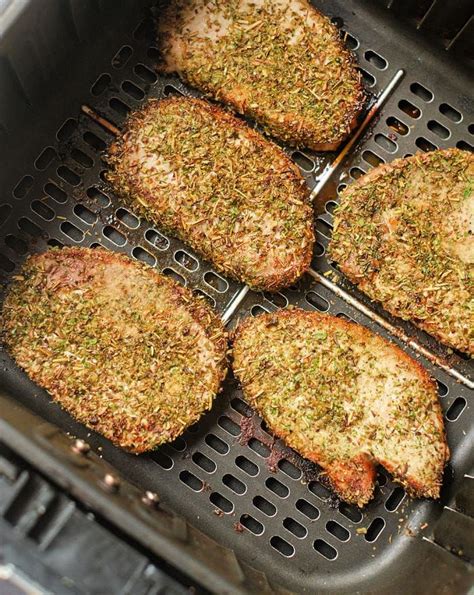 Pork Steak In Air Fryer With A Dry Rub Or Simple Seasonings Turns Out