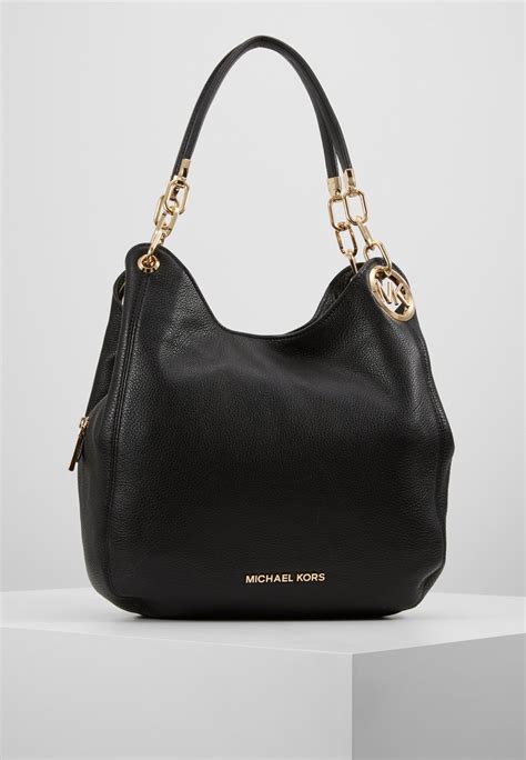 Michael Michael Kors Lillie Chain Tote Small Handbag Black