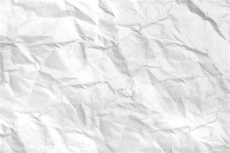 View Of White Crumpled Paper Photo Free Download