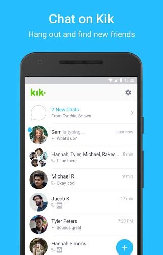 Kik Messenger Download Kik For Pcandroidiphones