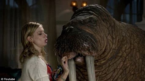 Skittles Ad Showing Woman Making Out With A Walrus Is Attacked For