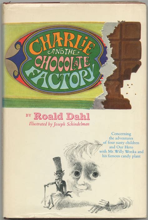 Charlie And The Chocolate Factory By Dahl Roald Near Fine Hardcover 1964 Between The