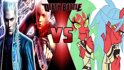 Dante And Vergil Vs Scanty And Kneesocks By Omnicidalclown1992 On