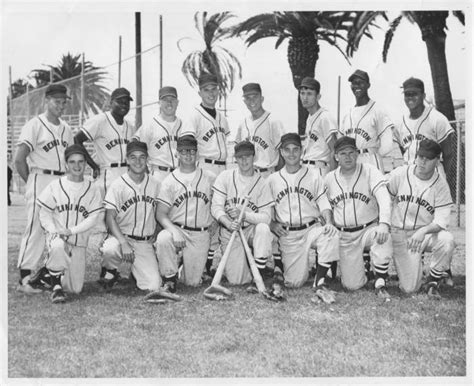 1959 Uss Bennington Baseball Team Photo Uss Bennington