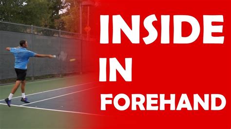 Each tennis lesson is customized to help you grow. Inside-In Forehand | RUN AROUND FOREHAND - YouTube in 2020 ...